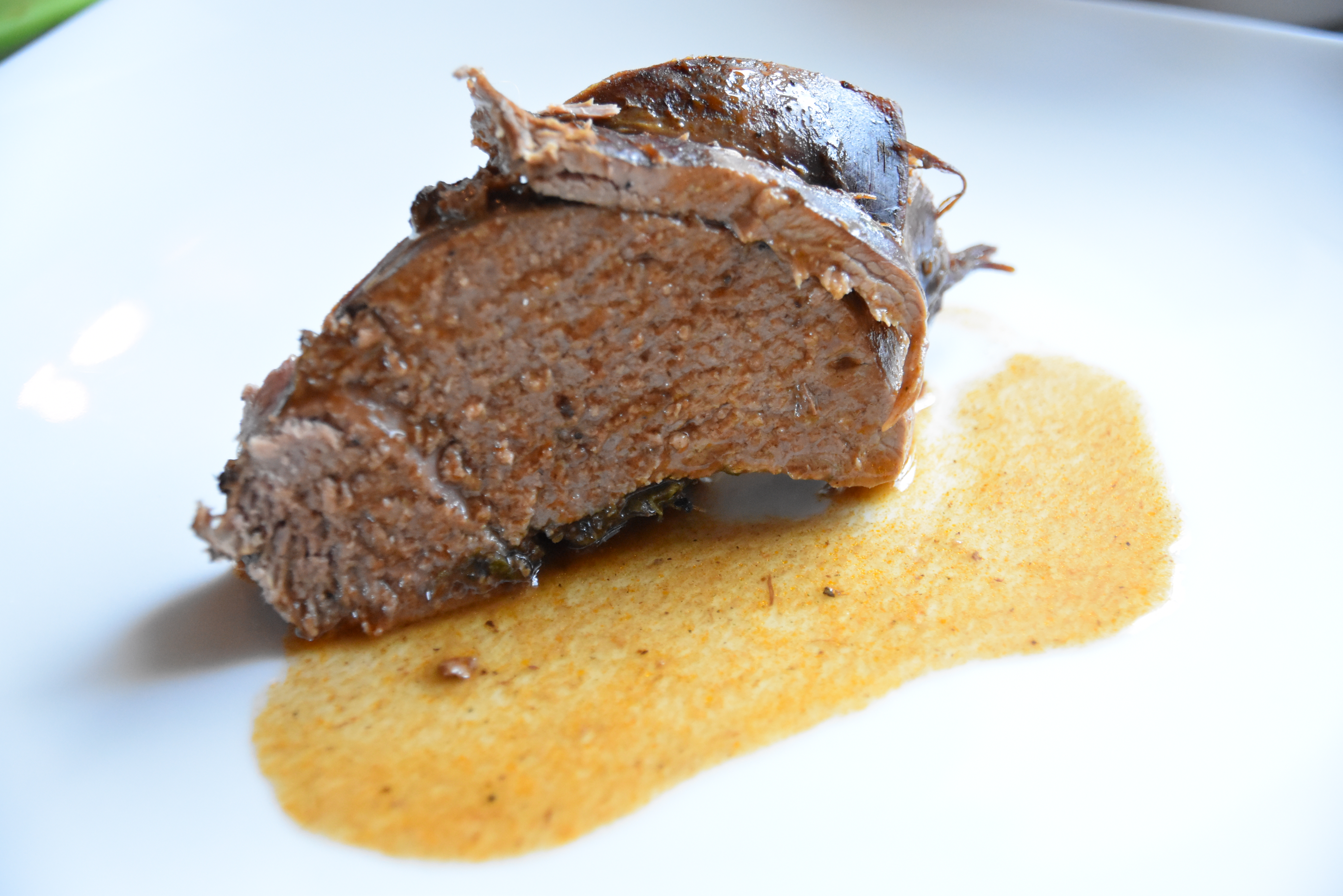 Rehbraten in Rotweinsoße Rehbraten in Rotweinsoße