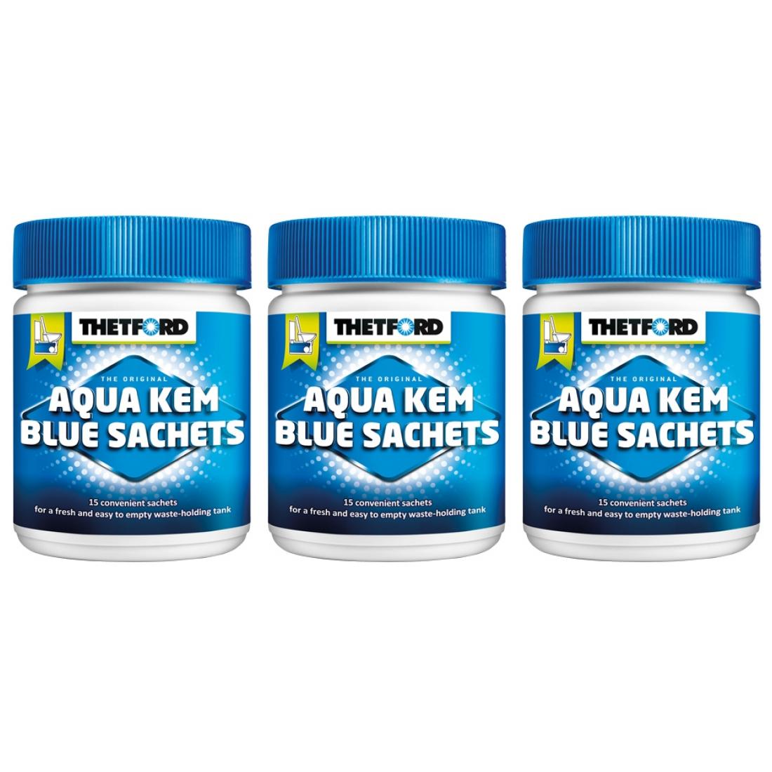 Aqua kem on sale blue sachets